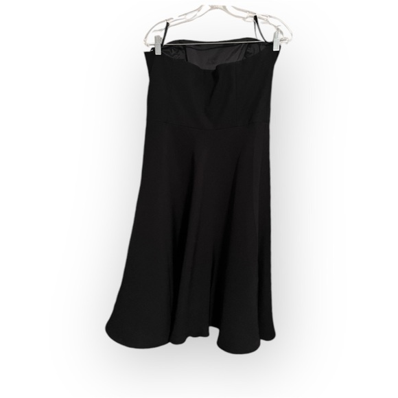 NWT Banana Republic Women’s Preppy Cocktail Black Strapless Dress Sz 12 - Picture 4 of 4